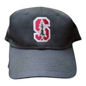 Stanford Baseball Hat O/S Black Red Port & Company University Cap Stitched Tree